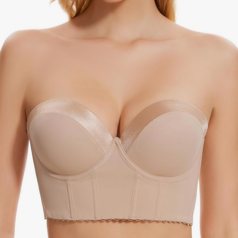 Removable Strap - Strapless Push-up Bra